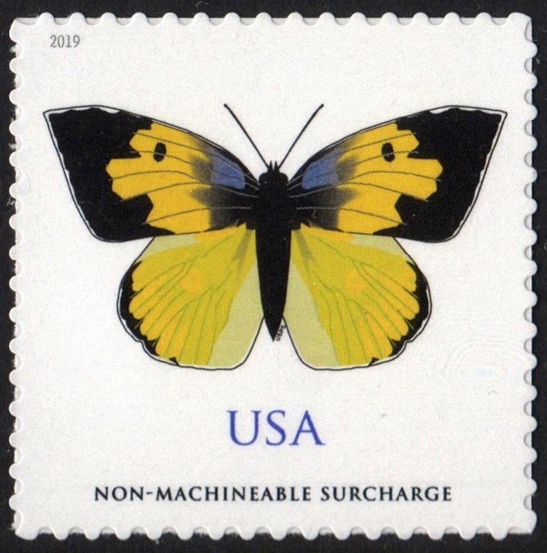 SC#5346 (70¢) California Dogface Butterfly Single (2019) SA