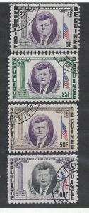 GUINEA SC# 325-7 & C56 VF U 1964