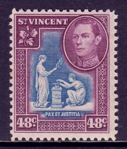 St. Vincent - Scott #165 - MH - One toned perf at left - SCV $4.50