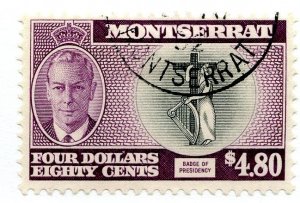 Montserrat, Scott #126, Used