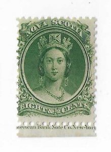 Nova Scotia Sc #11 8 1/2c with bottom imprint  OG VF