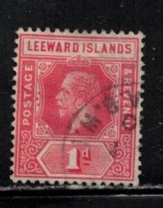 LEEWARD ISLANDS Scott # 48 Used - KGV