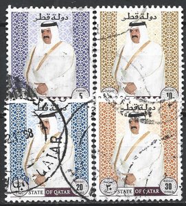 COLLECTION LOT 19028 QATAR #888-91 1996 CV+$47