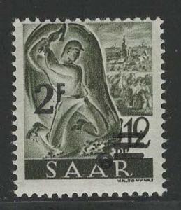 Saar - Scott # 178, mint nh