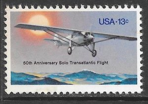 USA 1710: 13c Lindbergh Flight, MNH, VF