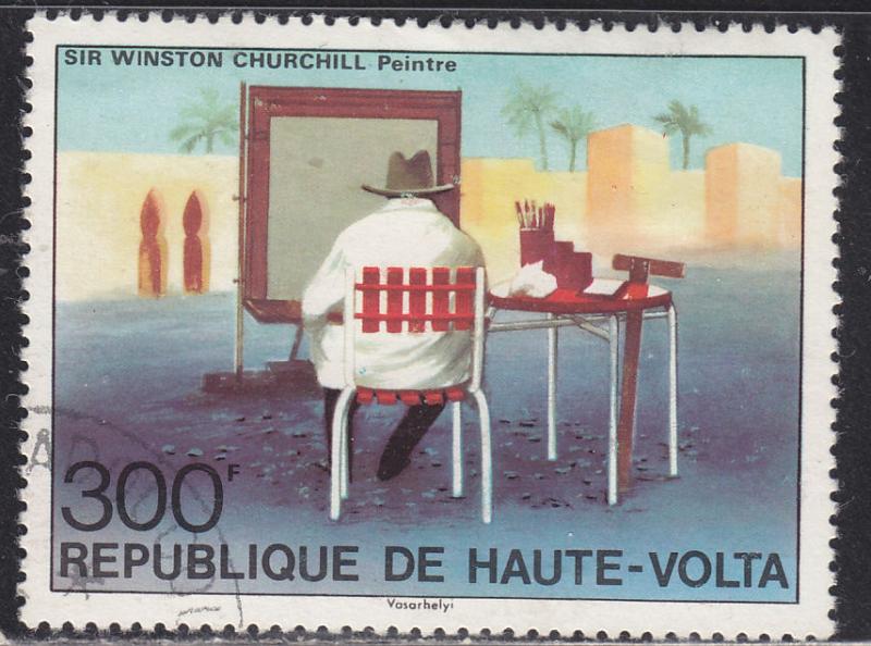 Burkina Faso 350 Sir Winston Churchill 1975