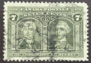 Canada Stamps - SC# 100 - Used - SCV = $100.00