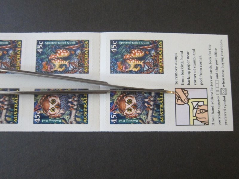 Australia 1997 Sc 1624a Booklet Bird MNH