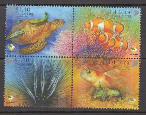 Singapore 2008 Sc 1280 Reef MNH