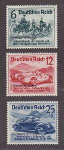 Germany Scott #B141-143 MNH