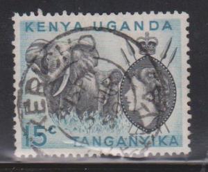 KENYA, UGANDA & TANGANYIKA Scott # 105 Used