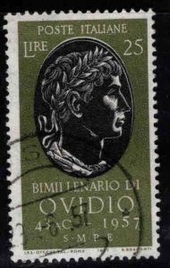 Italy Scott 721 Used  Ovid stamp