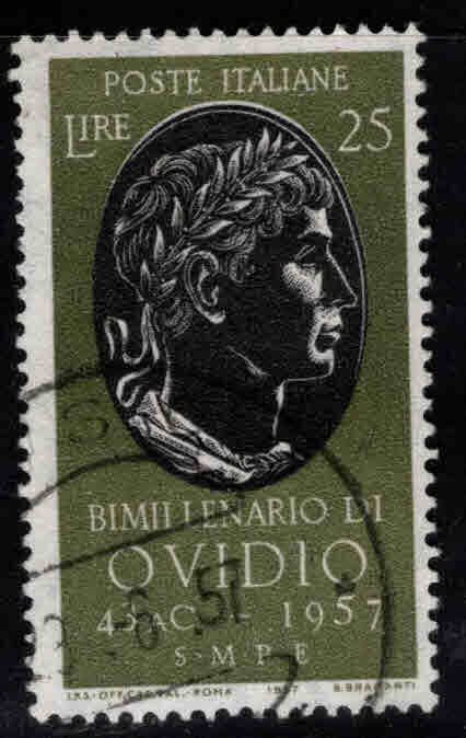 Italy Scott 721 Used  Ovid stamp