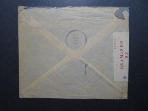 Palestine 1945 British Army PO #4 / Censor 7777 / to USA - Z11404