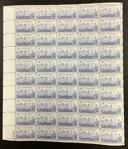  1001     Colorado Statehood-75th Anniversary MNH 3 c Sheet of 50  1951 