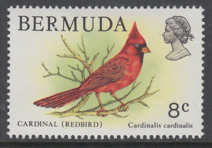 Bermuda 367 Bird MNH VF