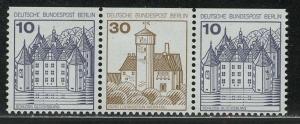 Germany Berlin Scott # 9N391 (2), 9N394, mint nh, se-tenant, Mi # W69