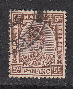 Malaya Pahang 1935 Sc 32 5c Used