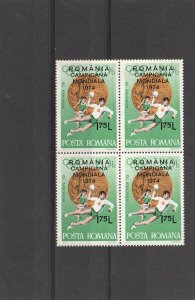 Romania 1974 STAMPS HANDBALL SPORT WORLD CHAMPIONS BLOCK MNH POST