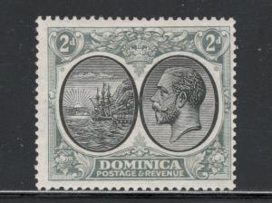 Dominica 1923 Seal of Colony and George V 2p Scott # 70 MH