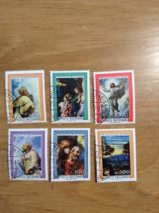 Vatican City Sc # 595-600  Used