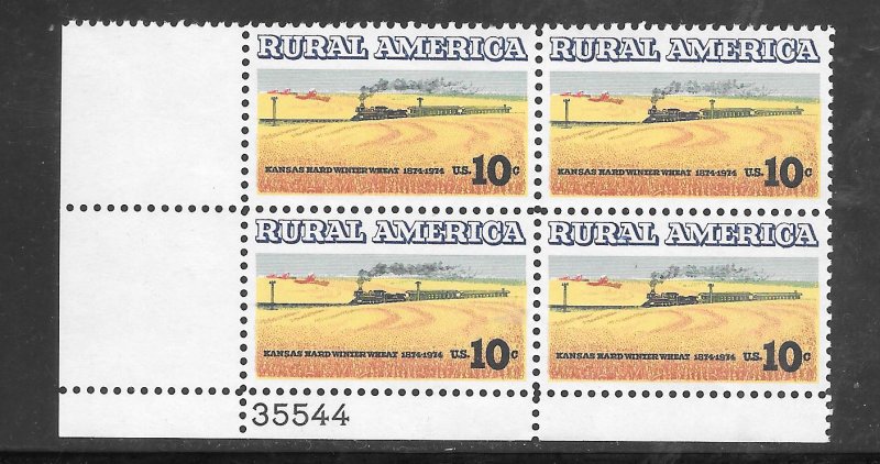 #1506 MNH Plate Block