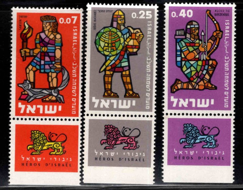 ISRAEL Scott 208-210 MNH** New Year set with tab
