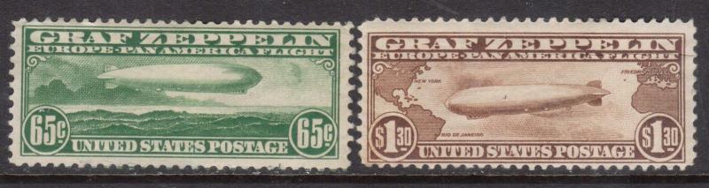 USA #C13 - #C14 Mint Duo