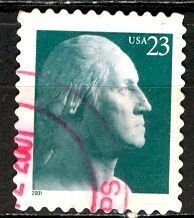 USA; 2001: Sc. # 3468A: Used Perf. 11 1/4 x 11 3/4 Single Stamp