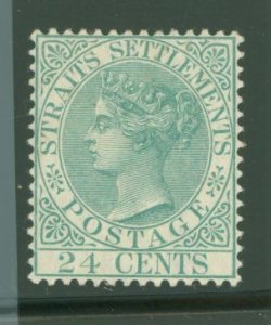 Straits Settlements #54 Unused Single (Queen)