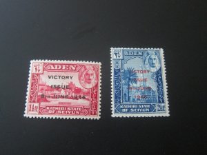 Aden 1946 Sc 12-3 MH