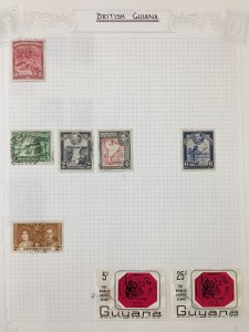 Commonwealth QV/QE M&U Collection (Apx 280 Items) UK1458