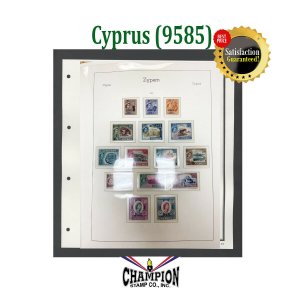 Collections For Sale, Cyprus (9585)  1934-1990