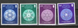 British Antarctic Territory 133-136  MNH