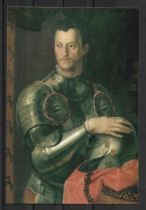 Postcard Cosimo I de' Medici, Grand Duke of Tuscany, By Bronzino,VF NEW !!