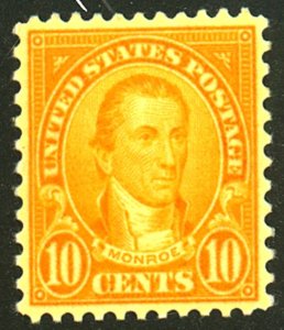 U.S. #642 MINT OG LH