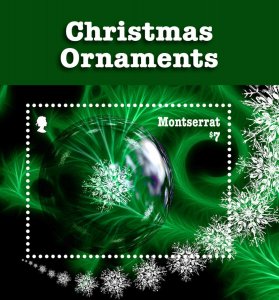 Montserrat - 2016 World Events Christmas Ornaments - Souvenir Sheet - MNH
