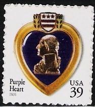 #4032 Purple Heart  - MNH