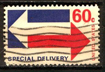 USA; 1971: Sc. # E23: O/Used Cpl. Set