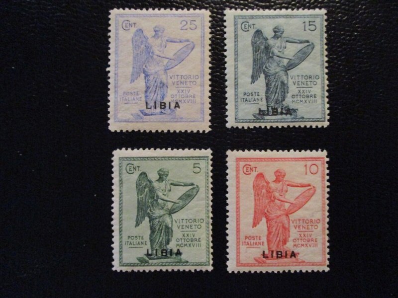 Libya 33-36  Mint Hinged - WDWPhilatelic - (10/22) 