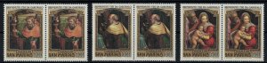 SAN MARINO 1981 - complete sets MNH in pairs  (11 scans) - CV $22