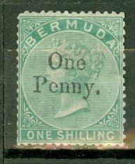 AA: Bermuda 15 mint CV $675