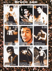 Tadjikistan   2000 BRUCE LEE Hong Kong and American Actor Sheetlet IMPERFORATED