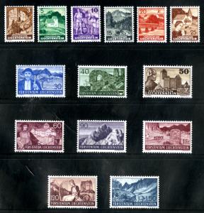 LIECHTENSTEIN 136-50 MNH SCV $97.00 BIN $60.00