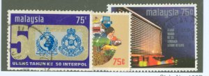 Malaysia #107/114/119 Used Multiple