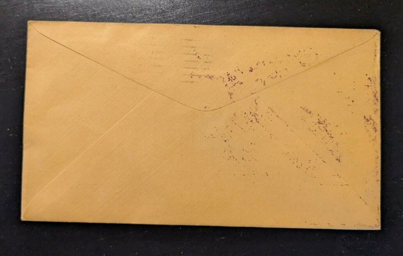 1932 Maiden Voyage SS Manhattan Sea Post Cover to Berlin Spandau Germany