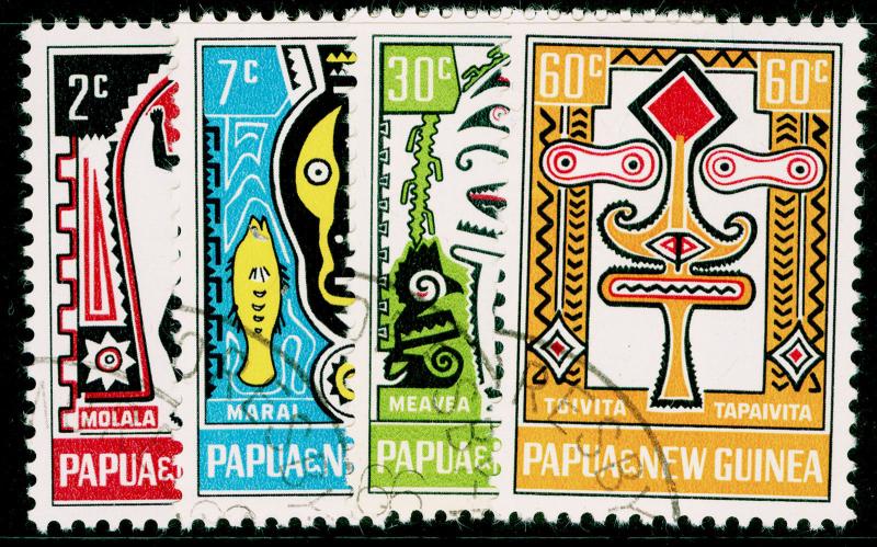 AUSTRALIA - Papua New Guinea SG93-96, COMPLETE SET, FINE USED, CDS.
