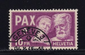 Switzerland Scott # 305 VF used neat cancel nice color scv $ 125 ! see pic !