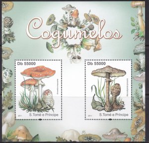 Sao Tome and Principe, Mushrooms / MNH / 2011