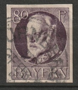 Bavaria 1916 Sc 129 used